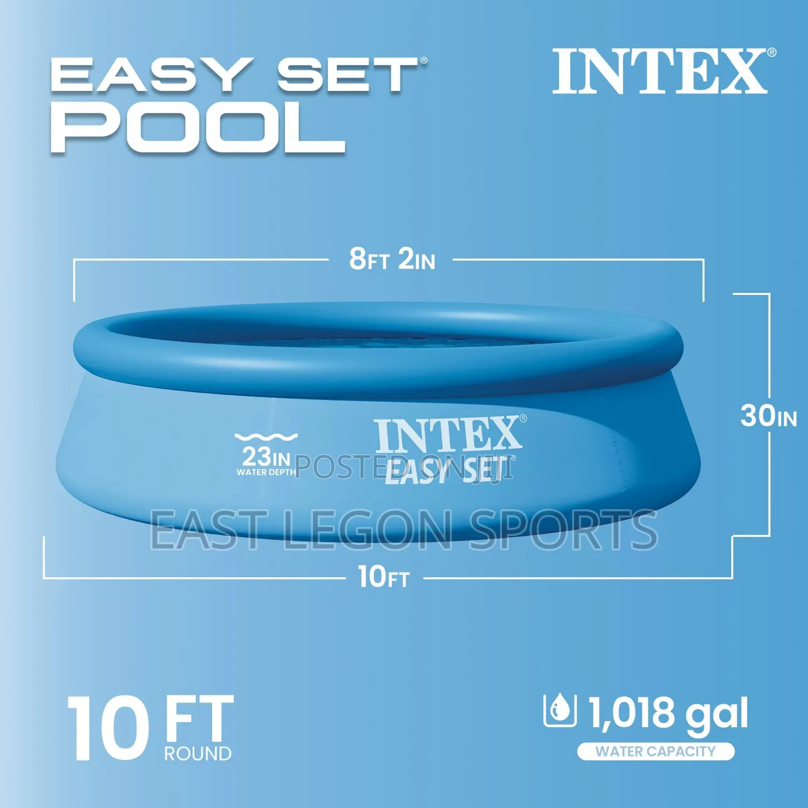 10ft Swimming Pool New Intex 305cm Above Ground Ghana
