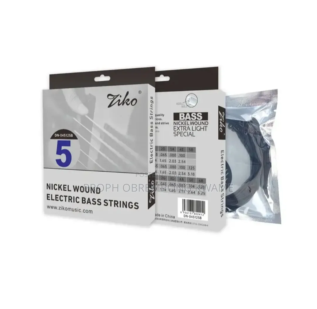 Original Black Nickel Wound Strings