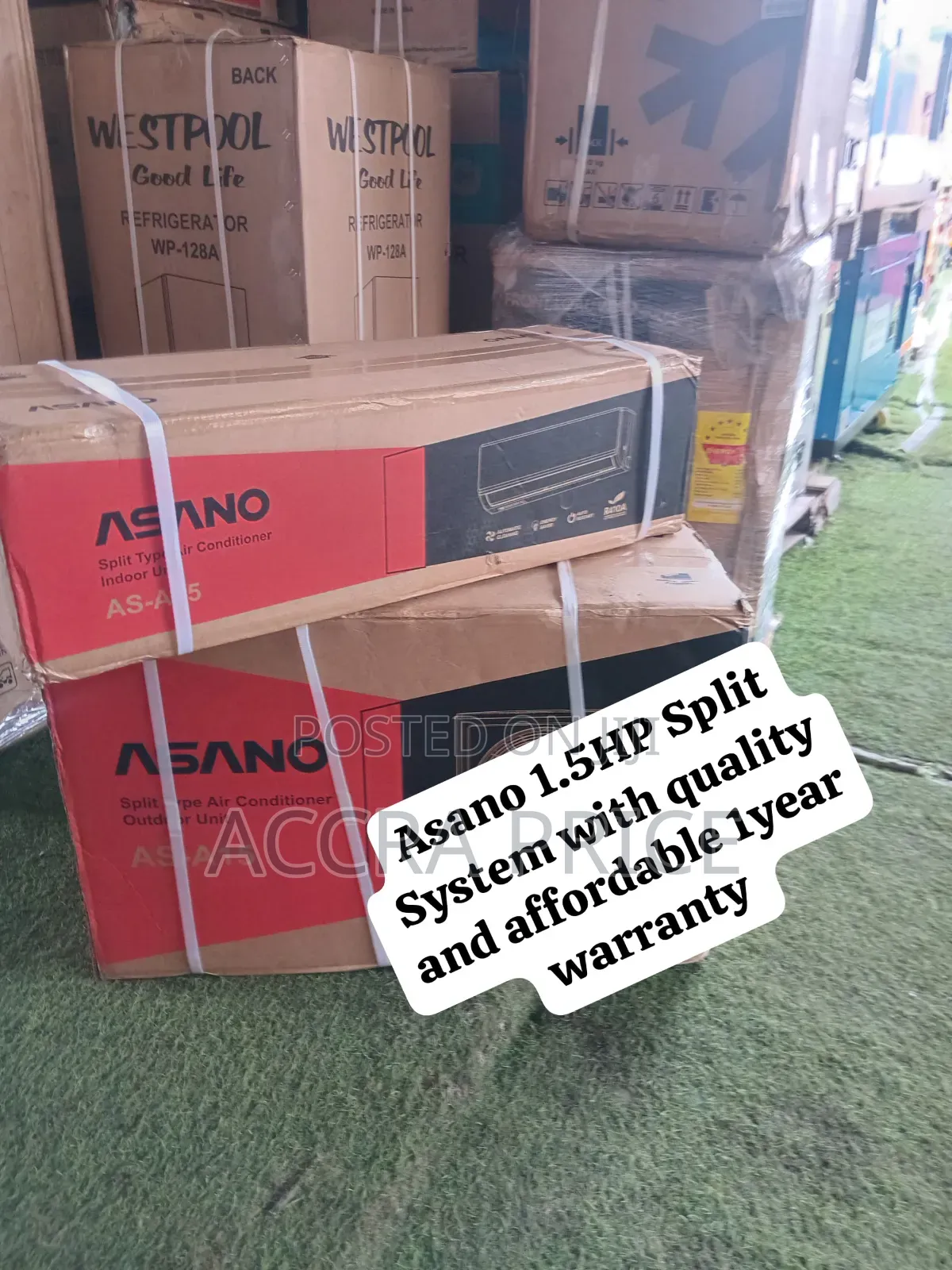 Asano 1.5HP Air Conditioner – Affordable, Reliable Ready Nstallation