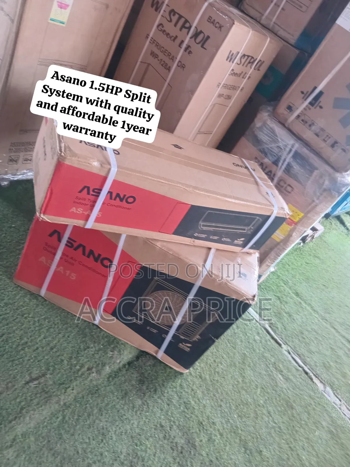 Asano 1.5HP Split System – Powerful Cooling for Homes, Shops Offices