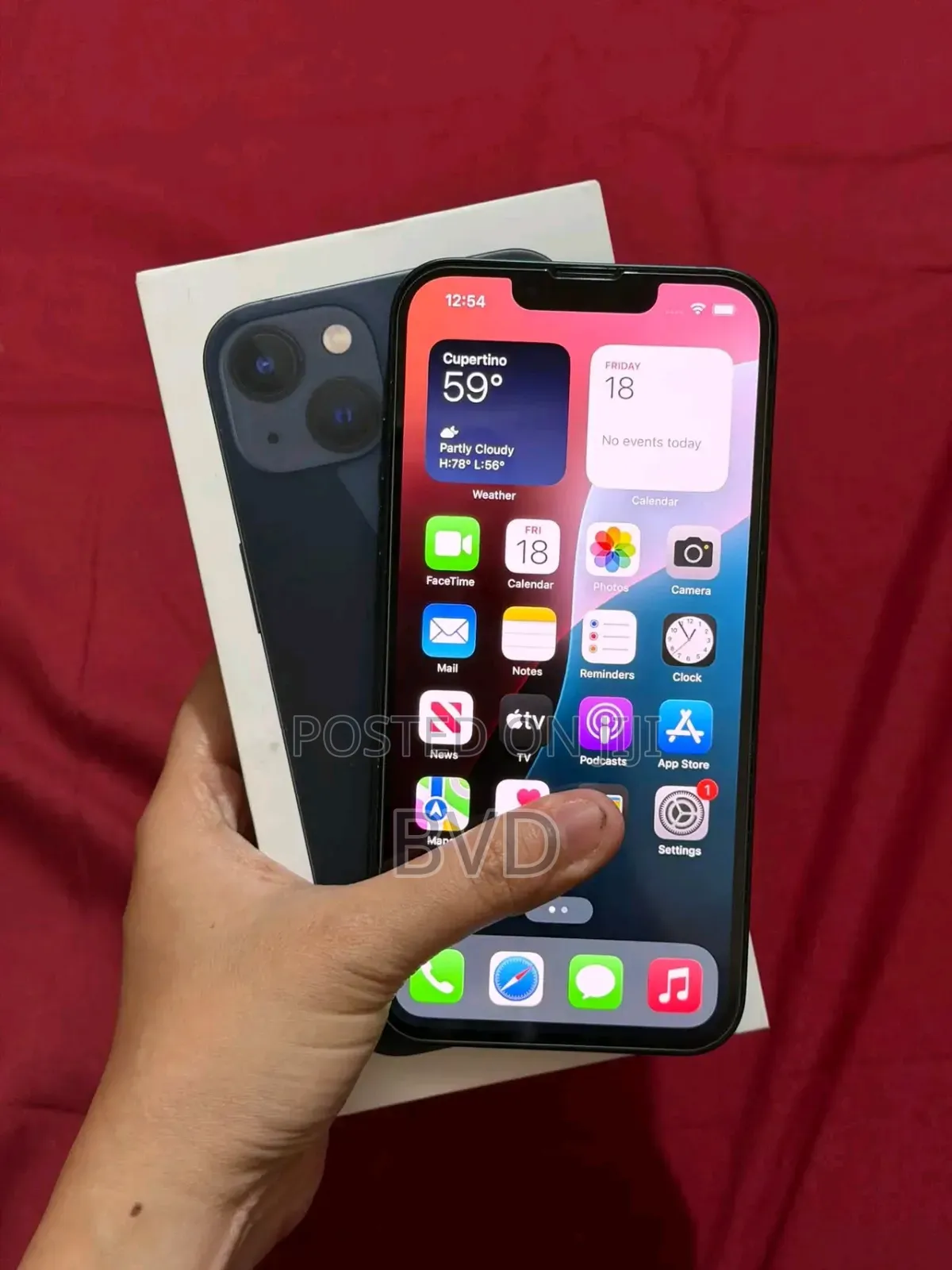 New Apple iPhone 13 128 GB Black