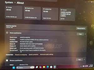Laptop Dell Latitude 7400 16GB Intel Core i5 SSD 256GB