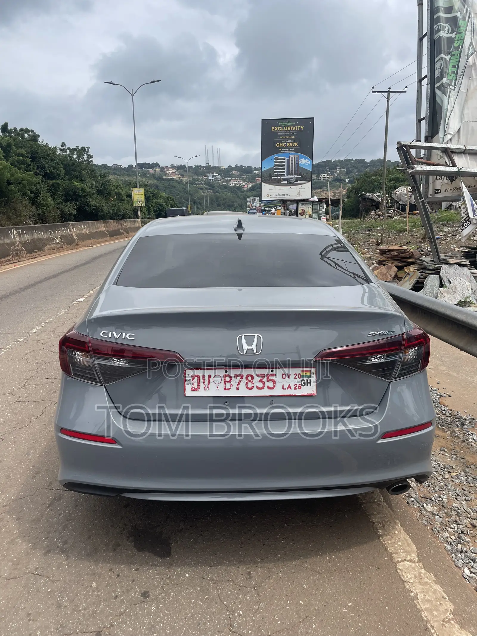 Honda Civic Sport CVT 2025 Gray