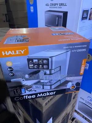 Haley 1.8L 1350W Coffee Machine – Espresso Maker