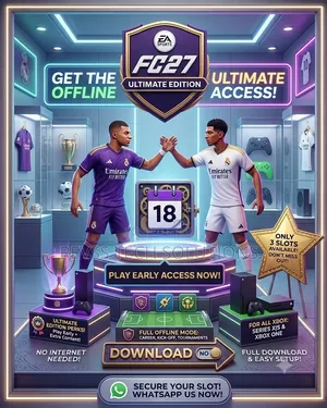 ​EA Sports FC 27 Ultimate Edition – Xbox Offline Access(Only 3 Slots!)