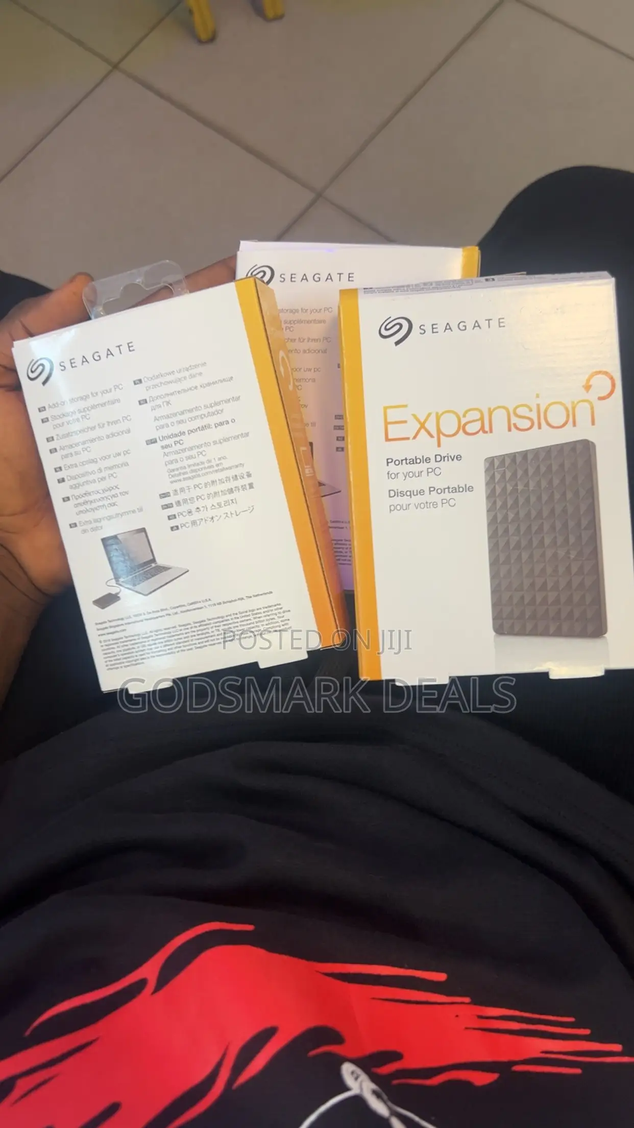 1TB Portable External HDD