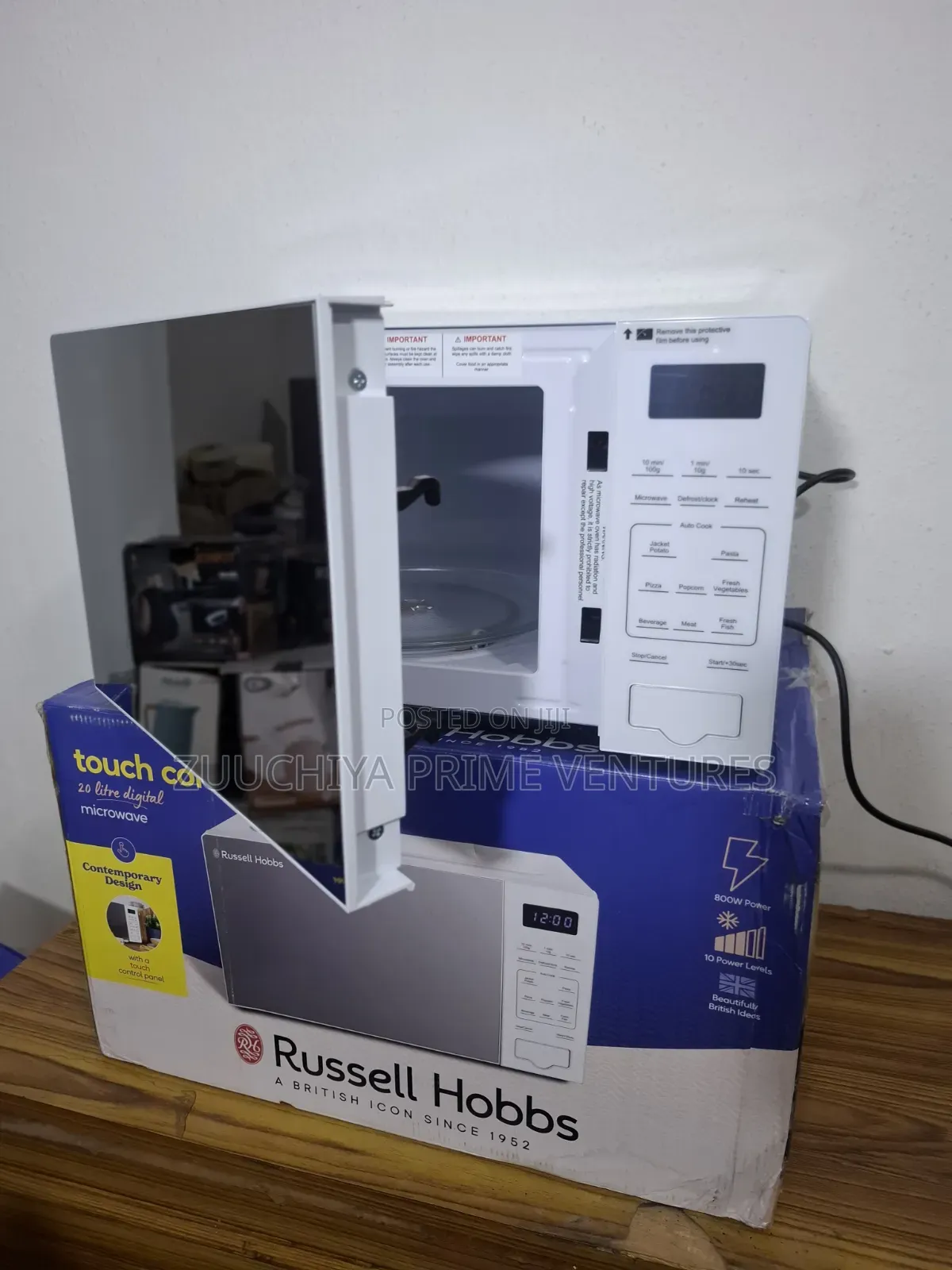 Russell Hobbs 20.l Touch Control Microwave From Uk 
