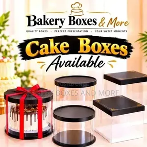Transparent Complete Cake Boxes Cake Toppers - Wholesale