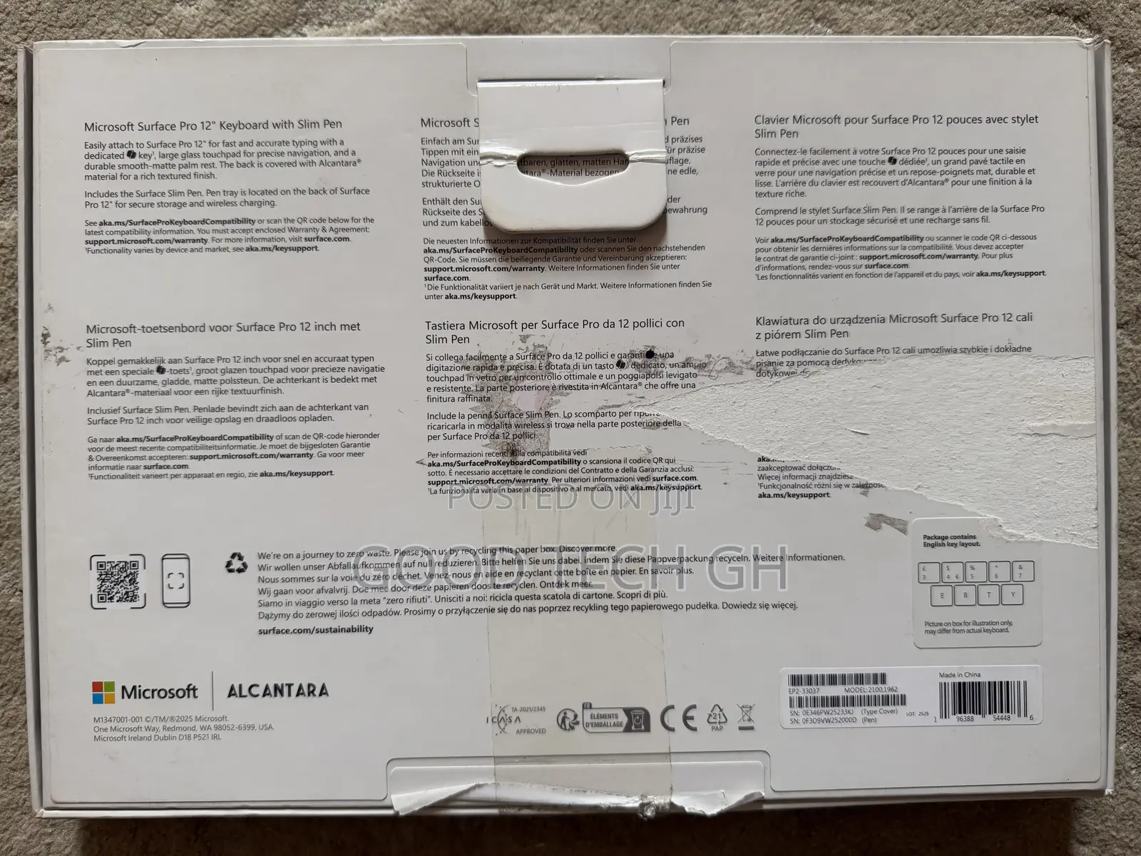 Surface Pro 12 Keyboard