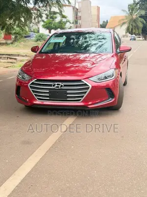 Hyundai Elantra 2017 Red