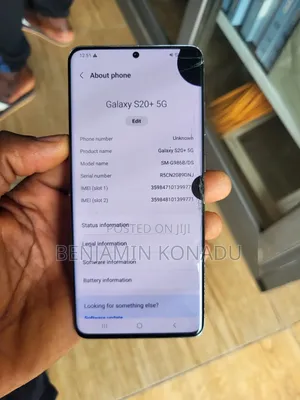 Samsung Galaxy S20+ 5G 128 GB Bronze