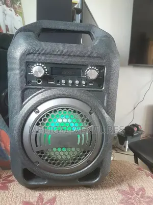 Portable Rechargeable Speaker With FM, Mic Jack USB Slot for Sale