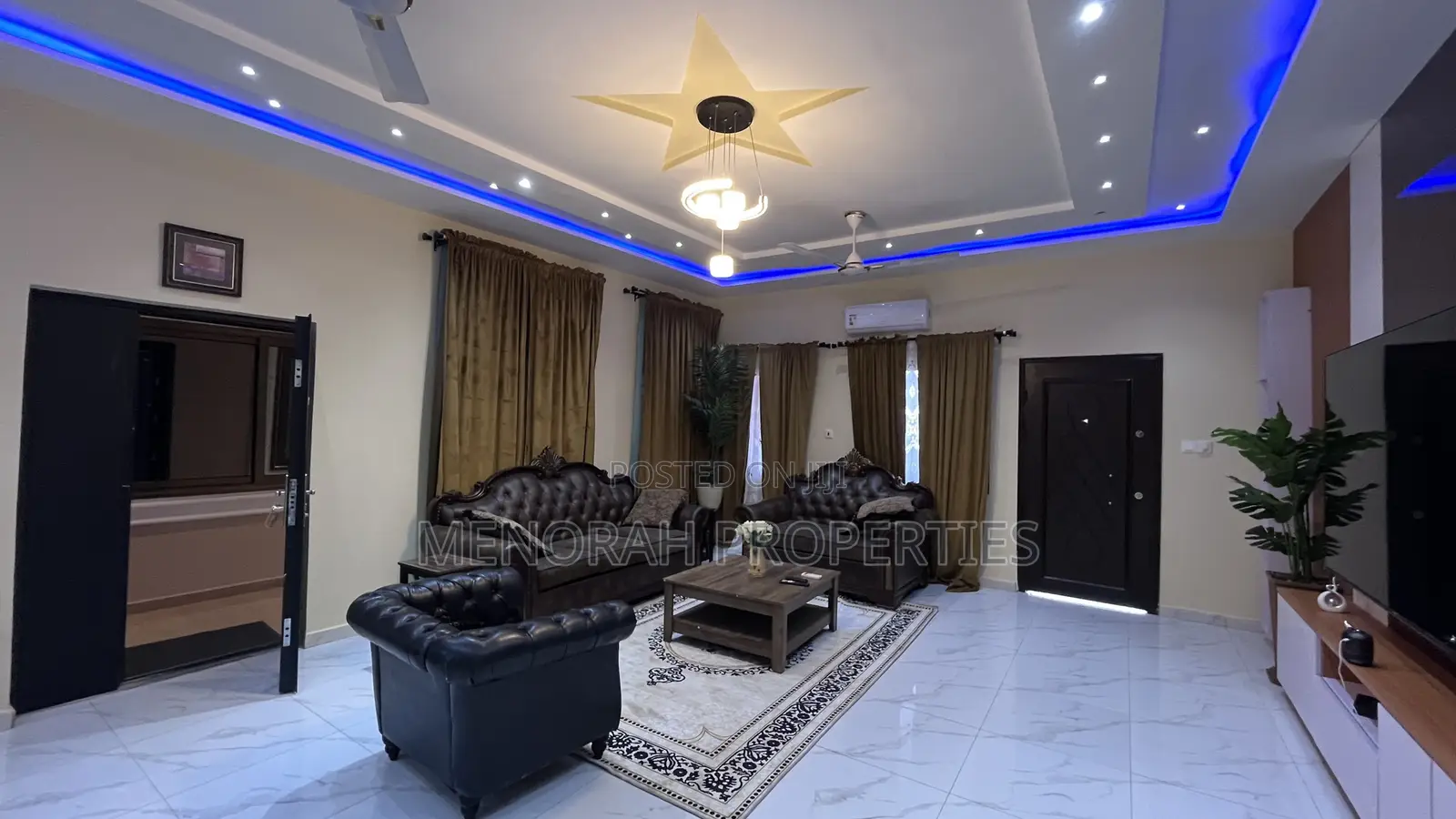 Furnished 2bdrm Apartment in Adenta Commandos for rent
