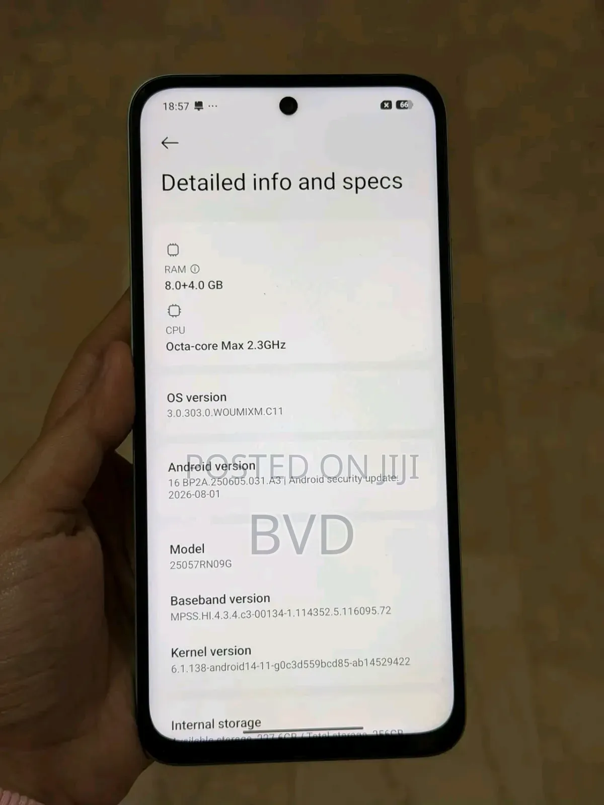 Xiaomi Redmi 15 256 GB Gray
