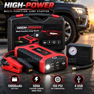 WOCK Portable 12V Jump Starter Emergency Kit