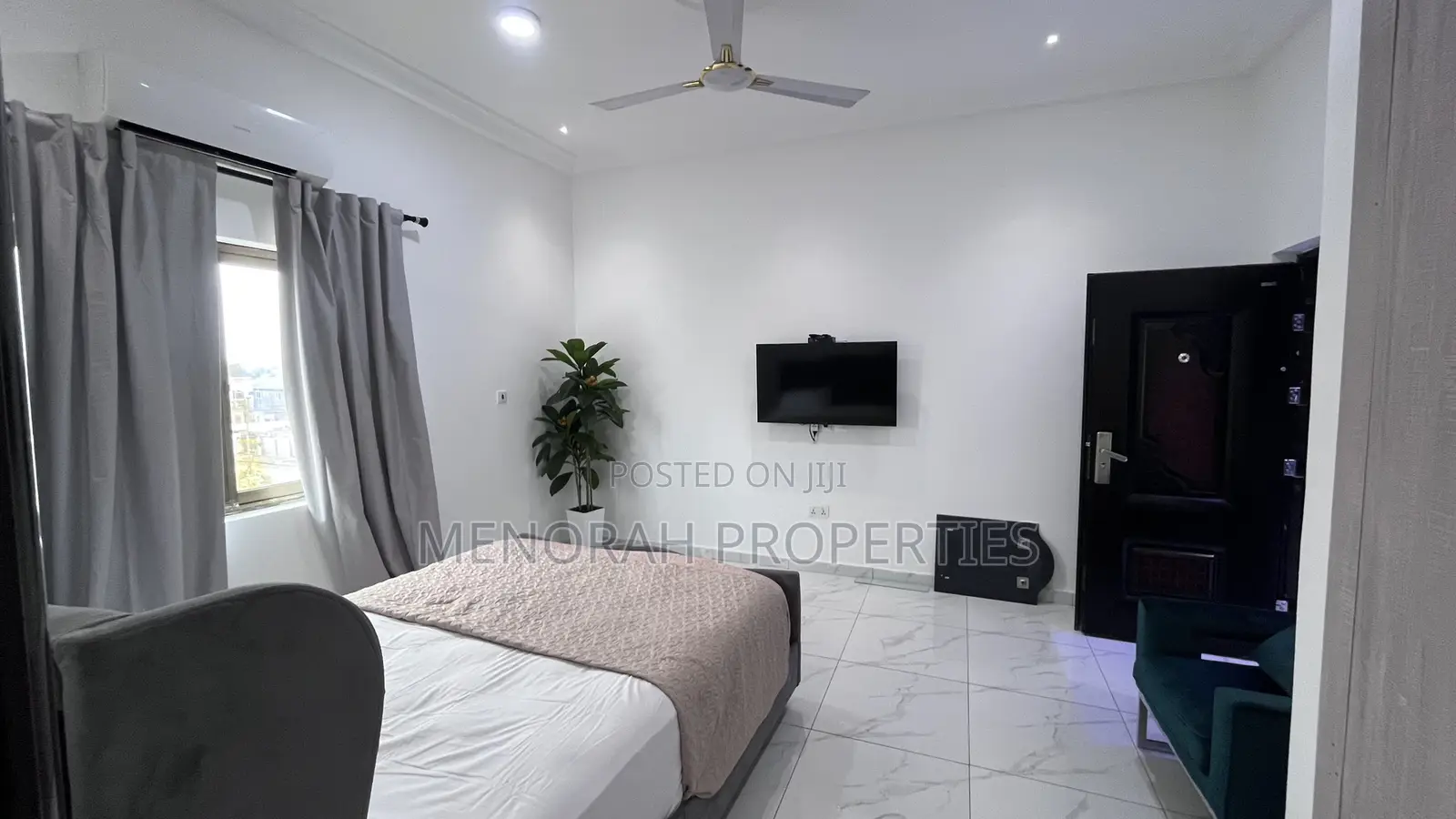 Furnished 1bdrm Apartment in Adenta Commandos for rent