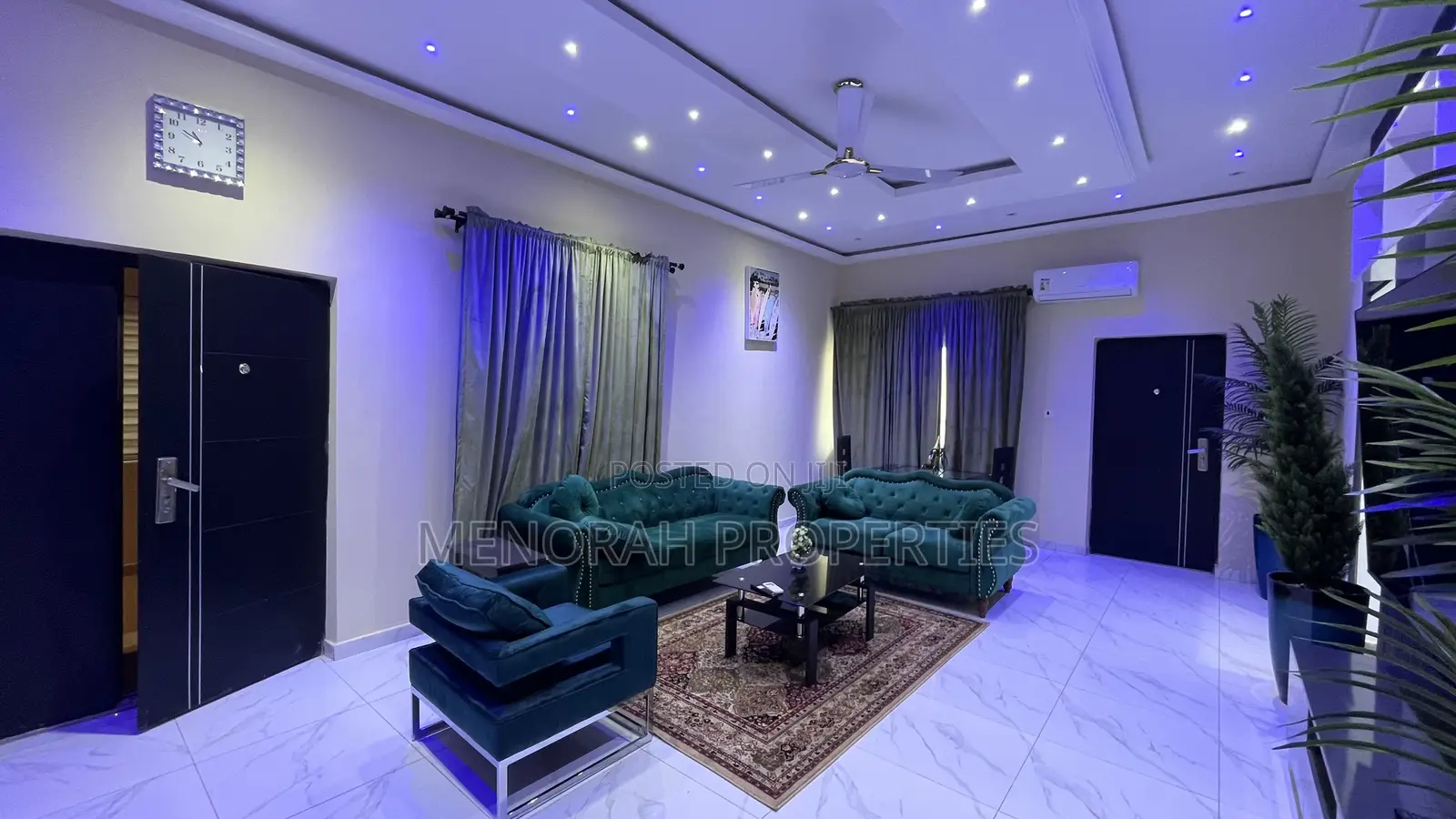 Furnished 1bdrm Apartment in Adenta Commandos for rent
