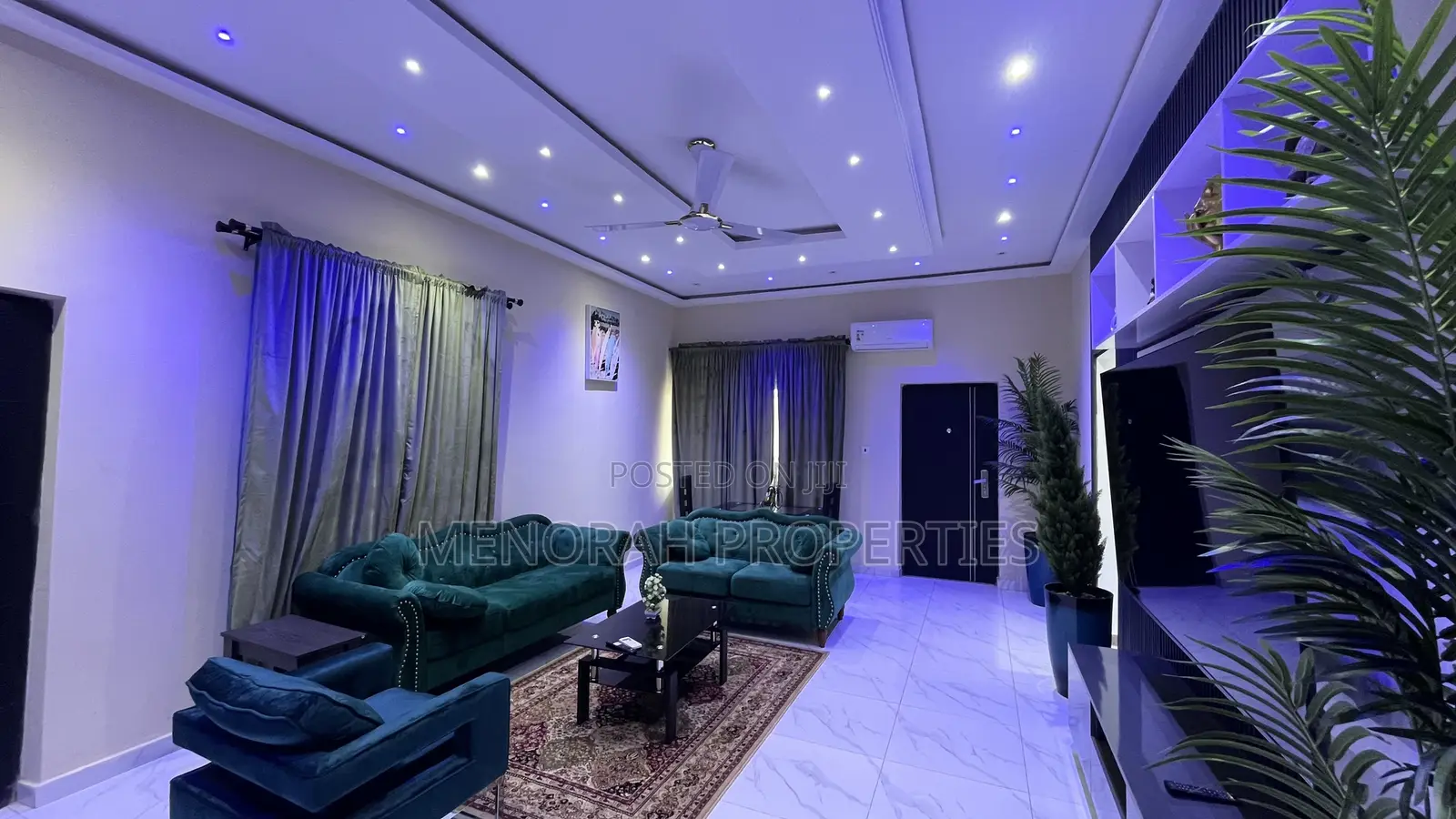 Furnished 1bdrm Apartment in Adenta Commandos for rent