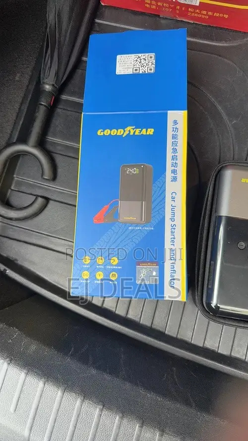 Goodyear S3 Car Jump Starter 12V Cars and Air Inflator Power Bank 5L