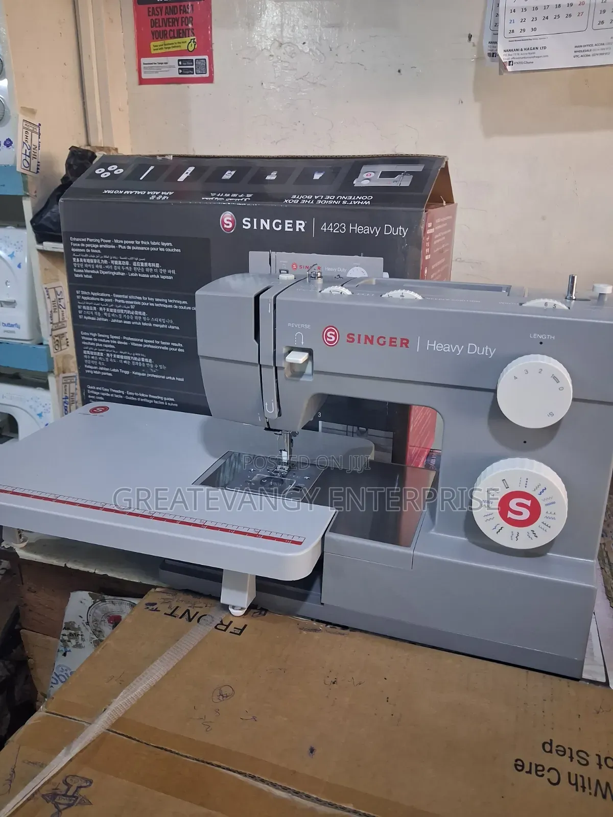 Brandnew Singer Electric Sewing Machine ( Heavyduty)