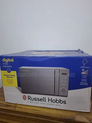 20.l Compact Digital Black/Silver Microwave From Uk 