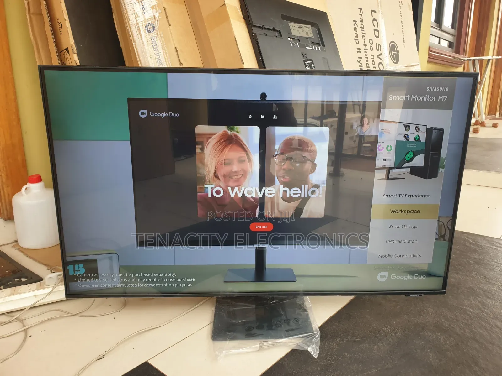 New M70 Samsung 43"smart Uhd HDR Monitor