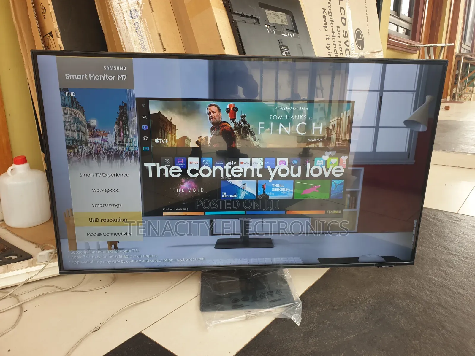 New M70 Samsung 43"smart Uhd HDR Monitor