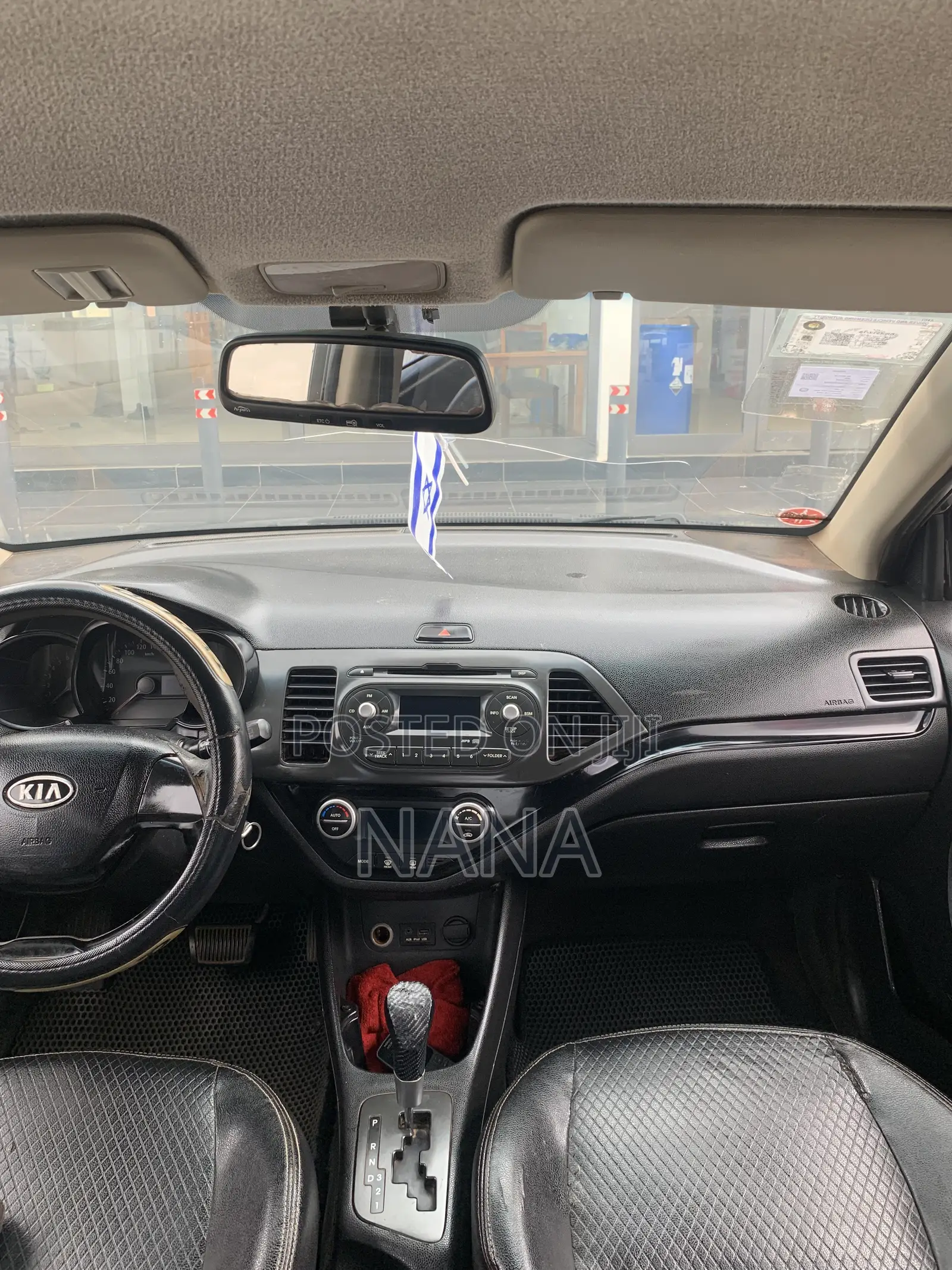 Kia Morning 2012 Black