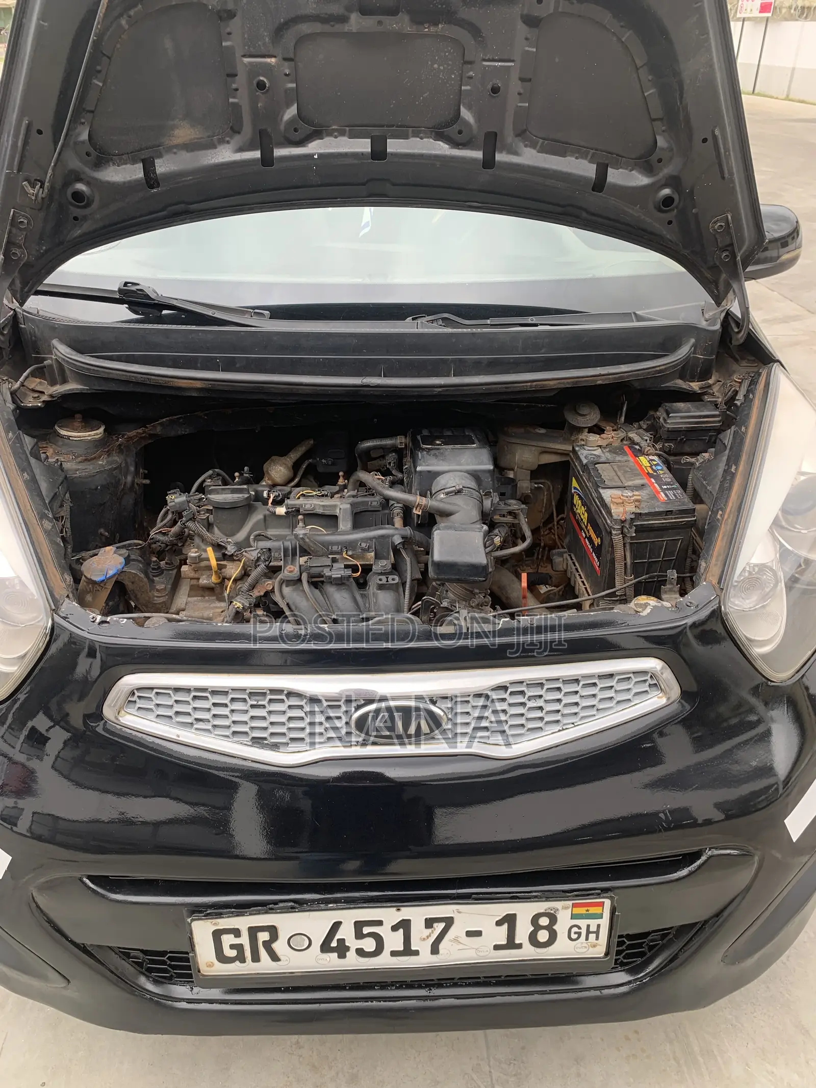 Kia Morning 2012 Black