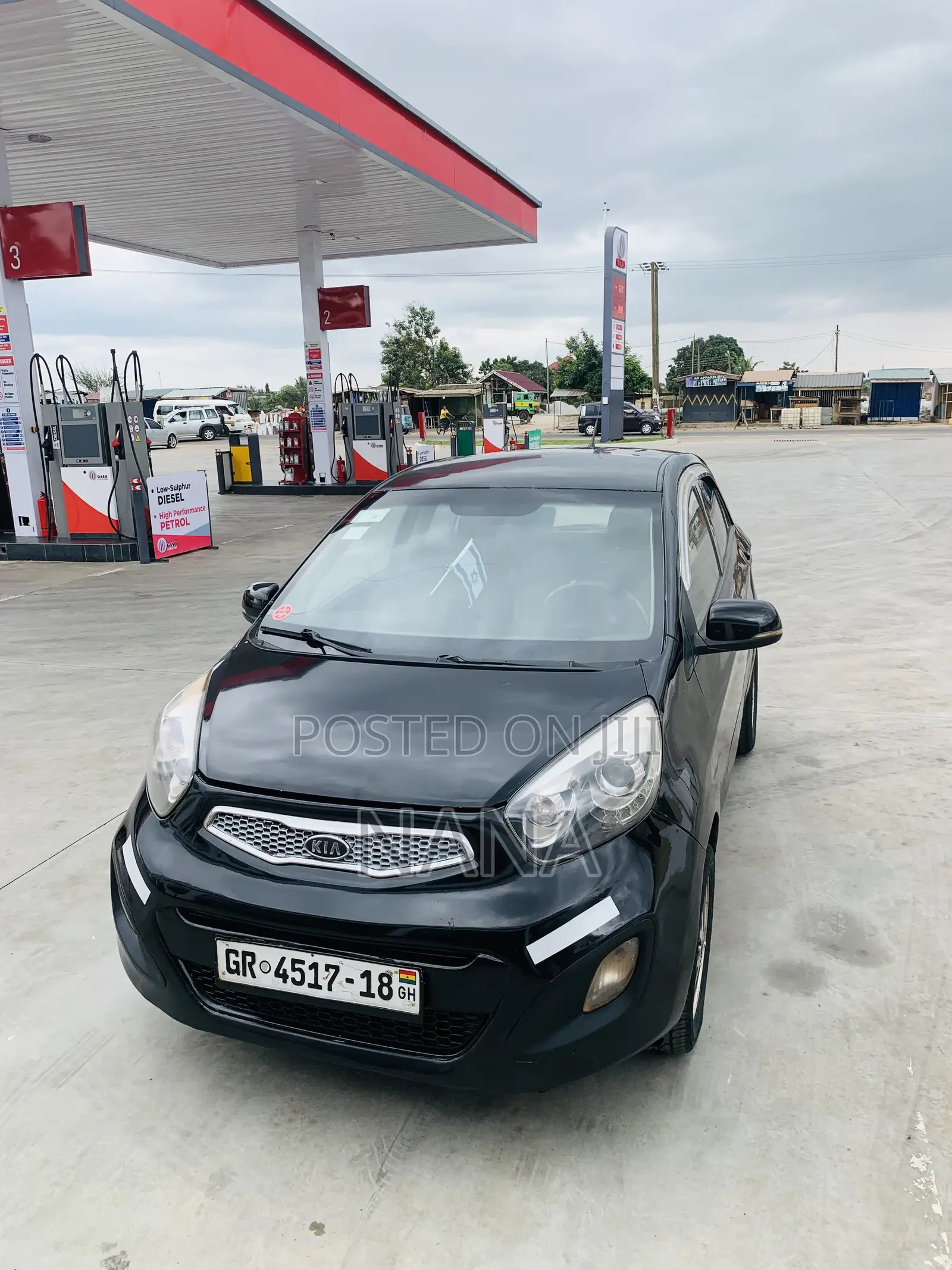 Kia Morning 2012 Black