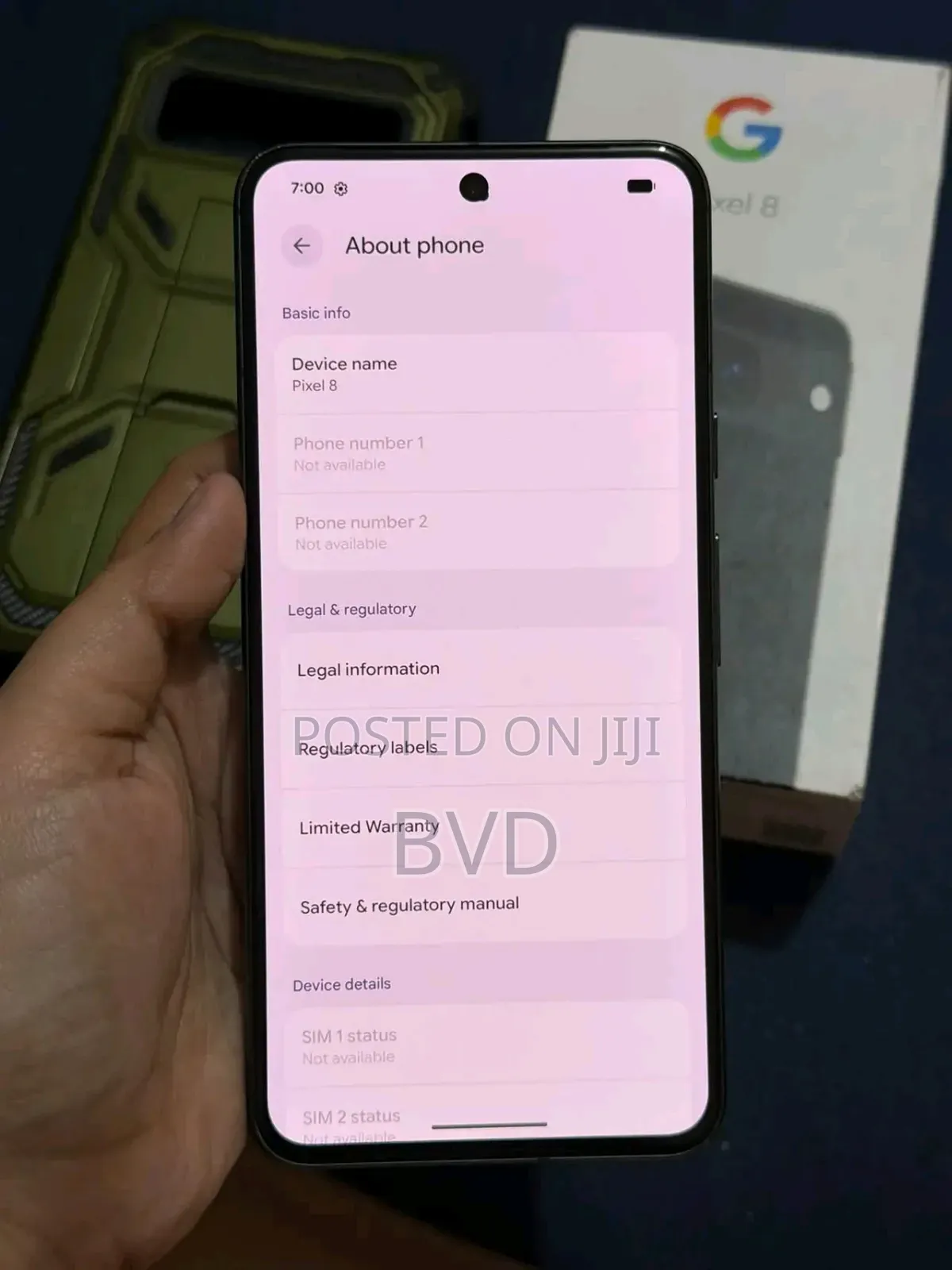 New Google Pixel 8 256 GB Black