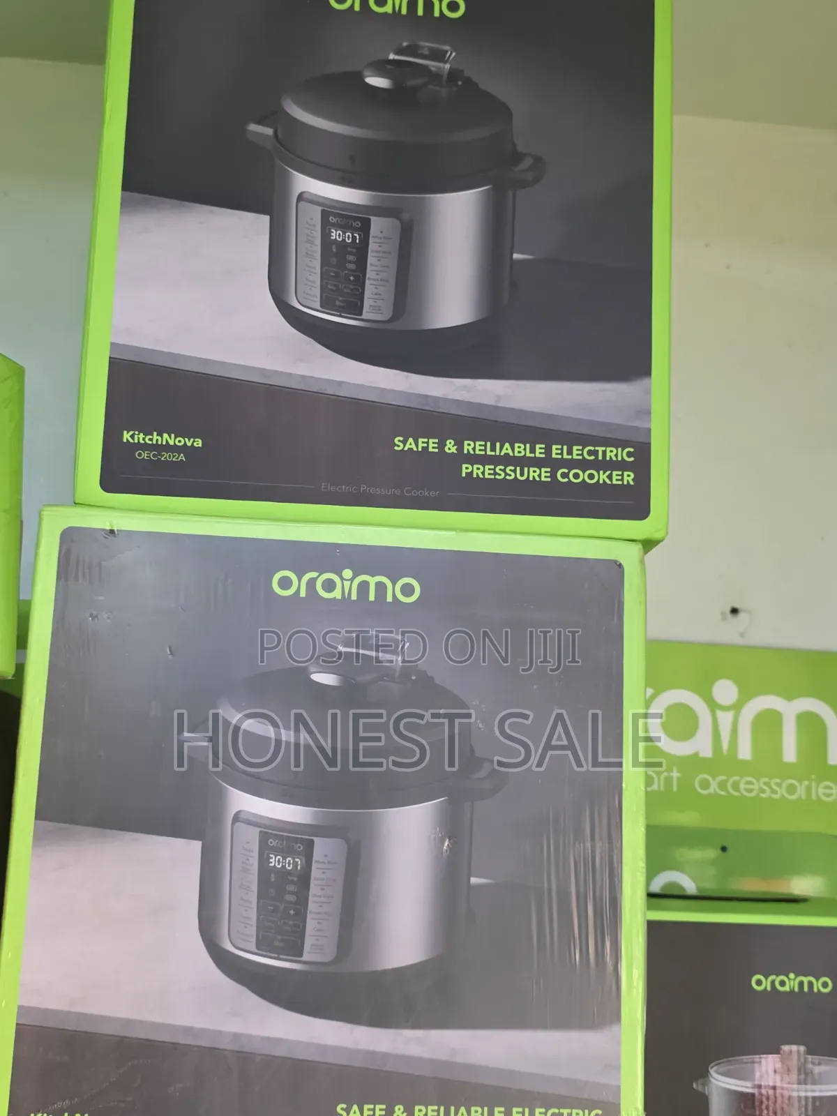 Oraimo KitchNova 1200W 6L Pressure Cooker