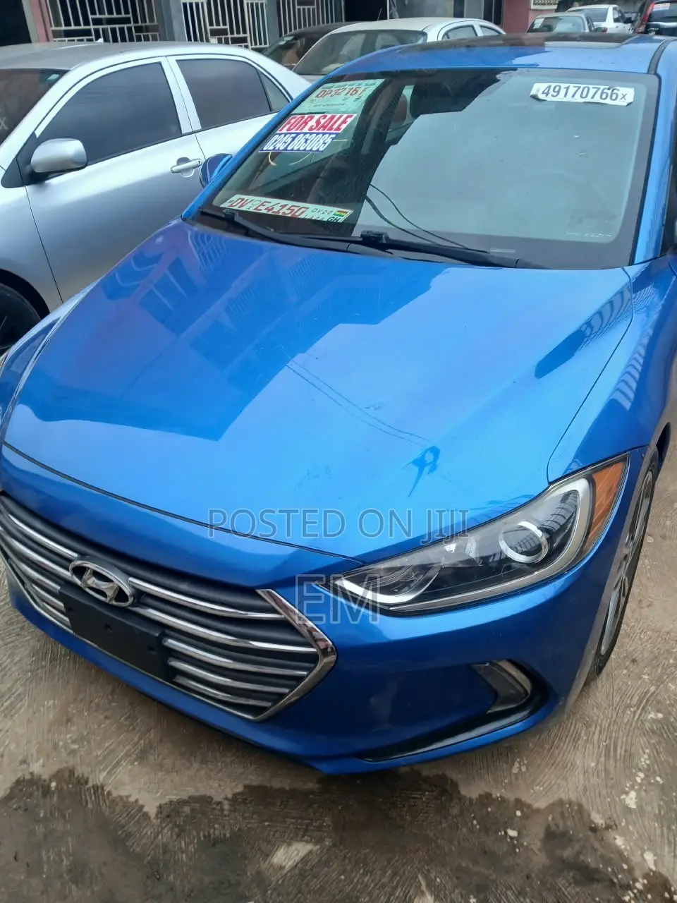 Hyundai Elantra Limited Sedan FWD (2.0L 4cyl 6A) 2017 Blue