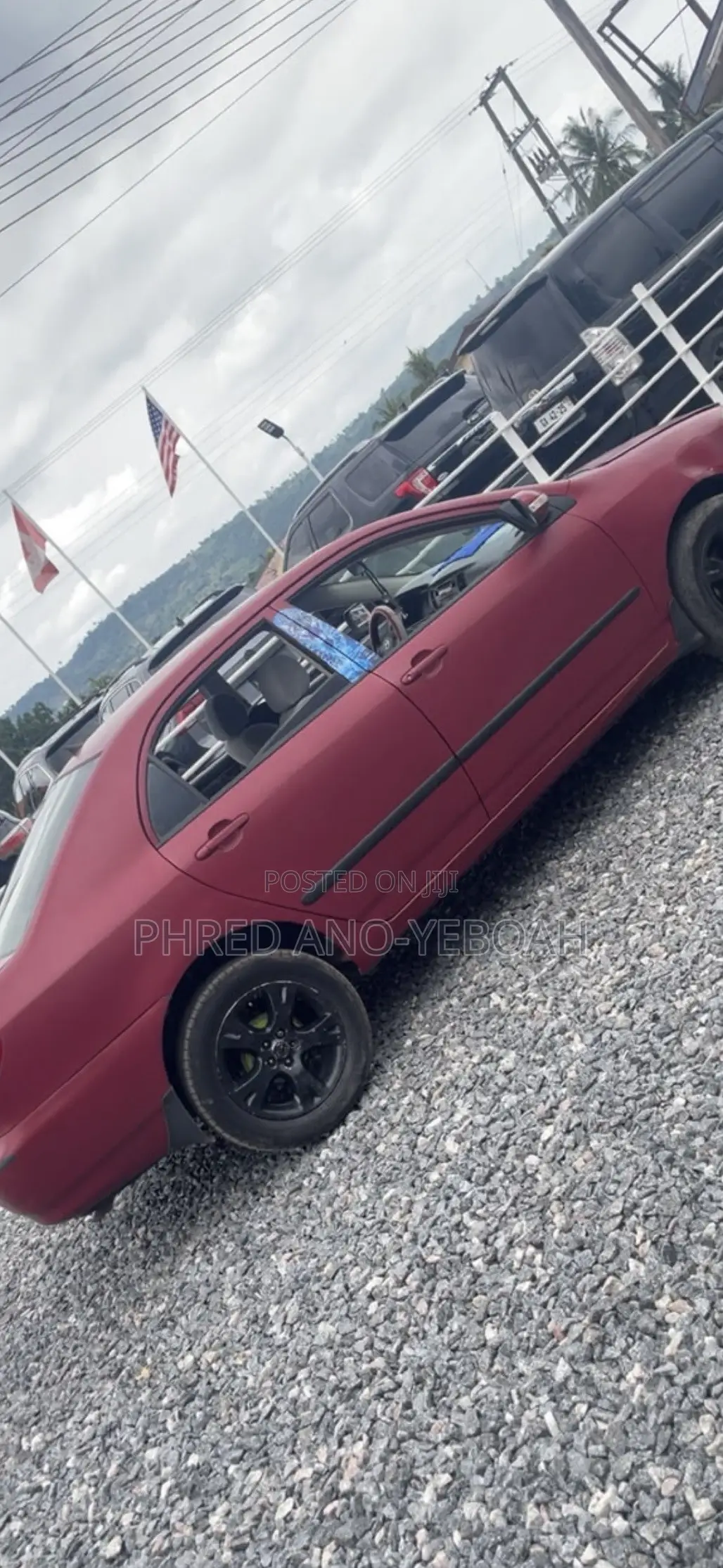 Toyota Corolla LE 2007 Red