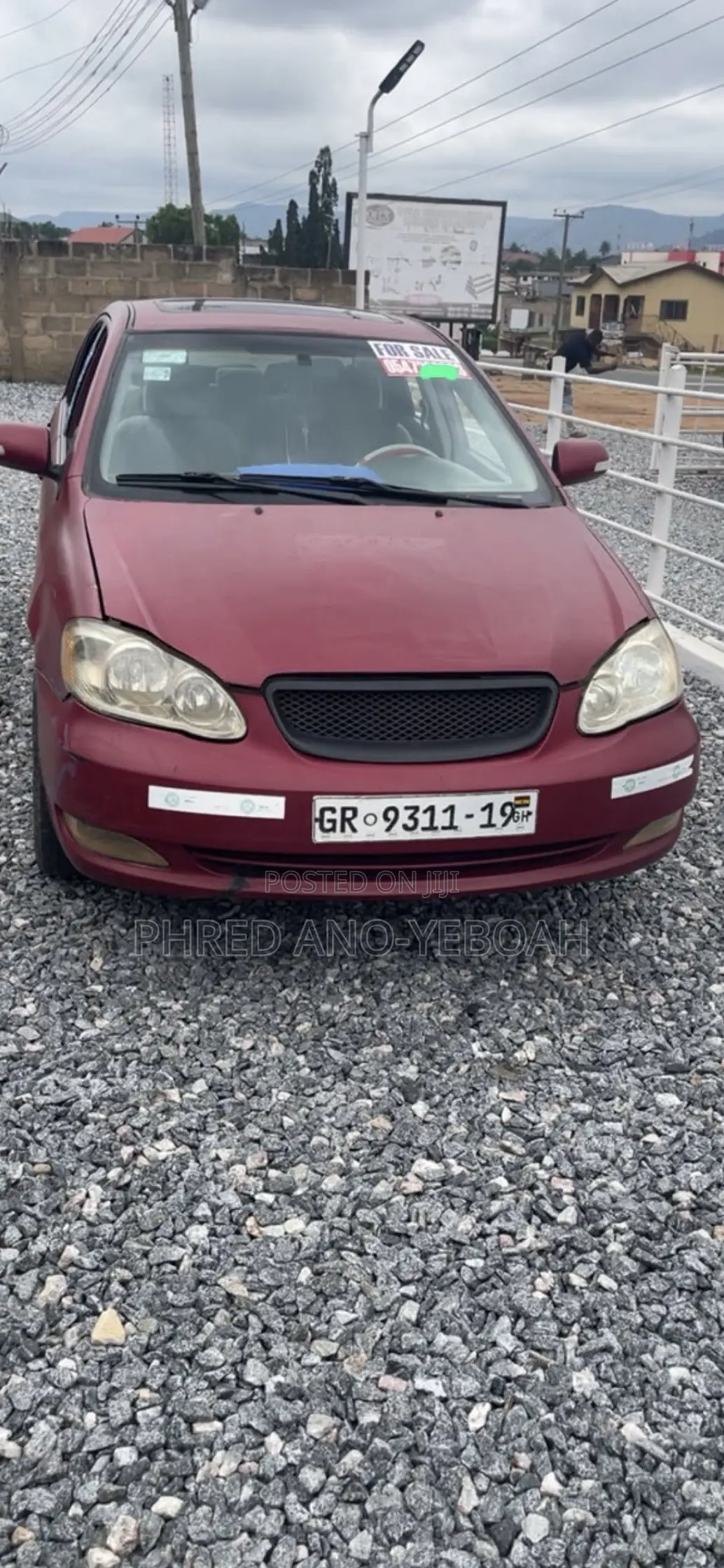Toyota Corolla LE 2007 Red