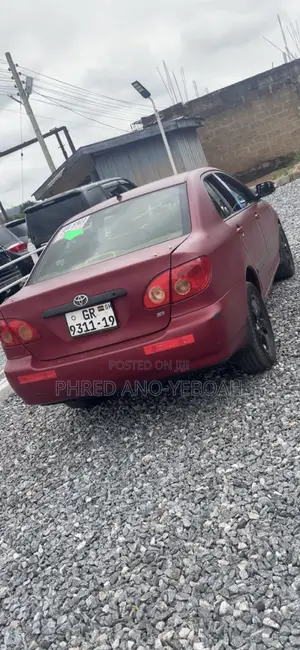 Toyota Corolla LE 2007 Red