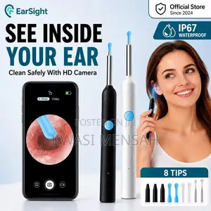 Wireless Visual Ear Cleaner With Camera LED Light