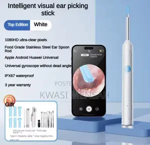 Wireless Visual Ear Cleaner With Camera LED Light