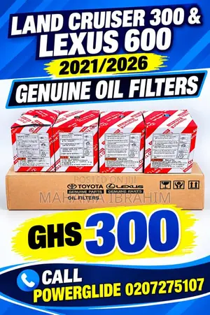 Oil Filters for Land Cruiser 300 Lexus LX 600 (2021–2026)