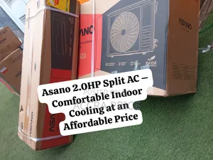 Asano 2.0HP Split AC Fast Cooling Comfortable Room Temperature Made