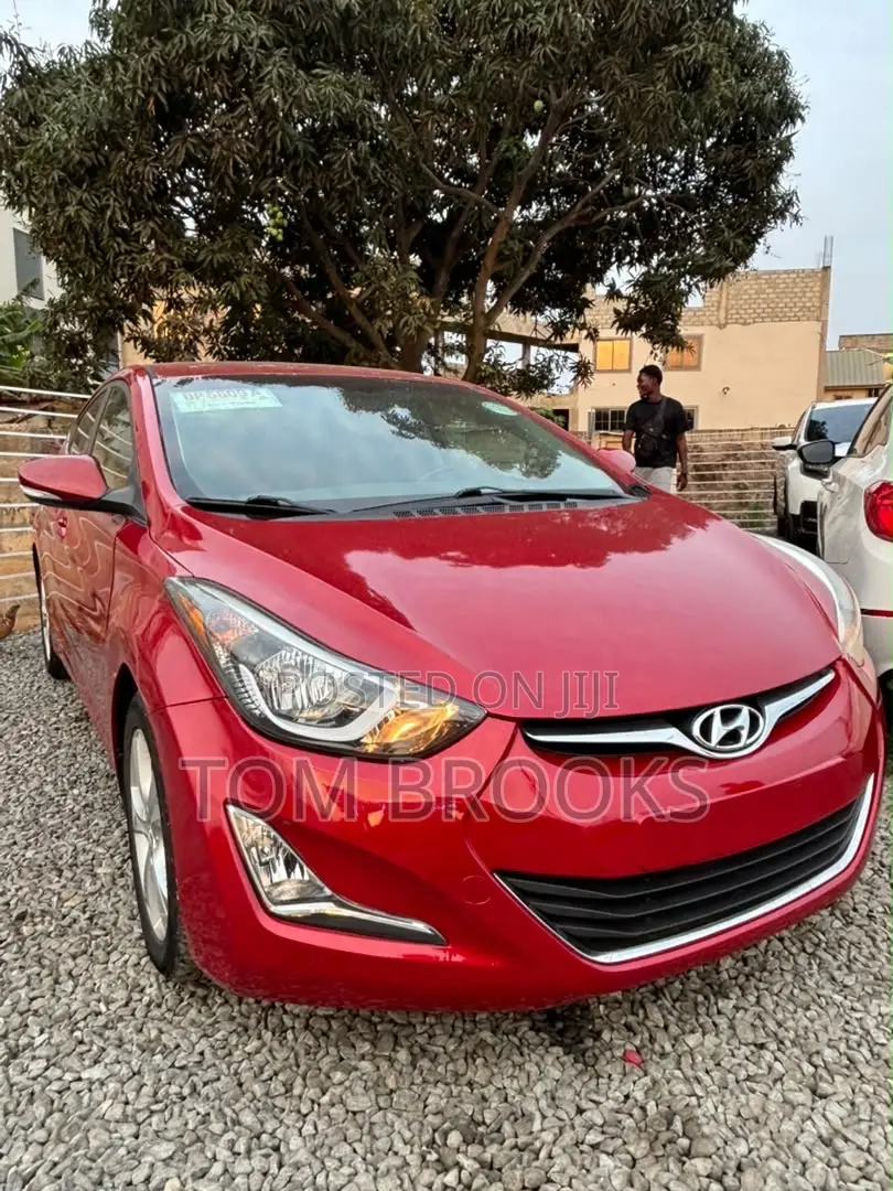 Hyundai Elantra Limited Sedan FWD (1.8L 4cyl 6A) 2016 Red