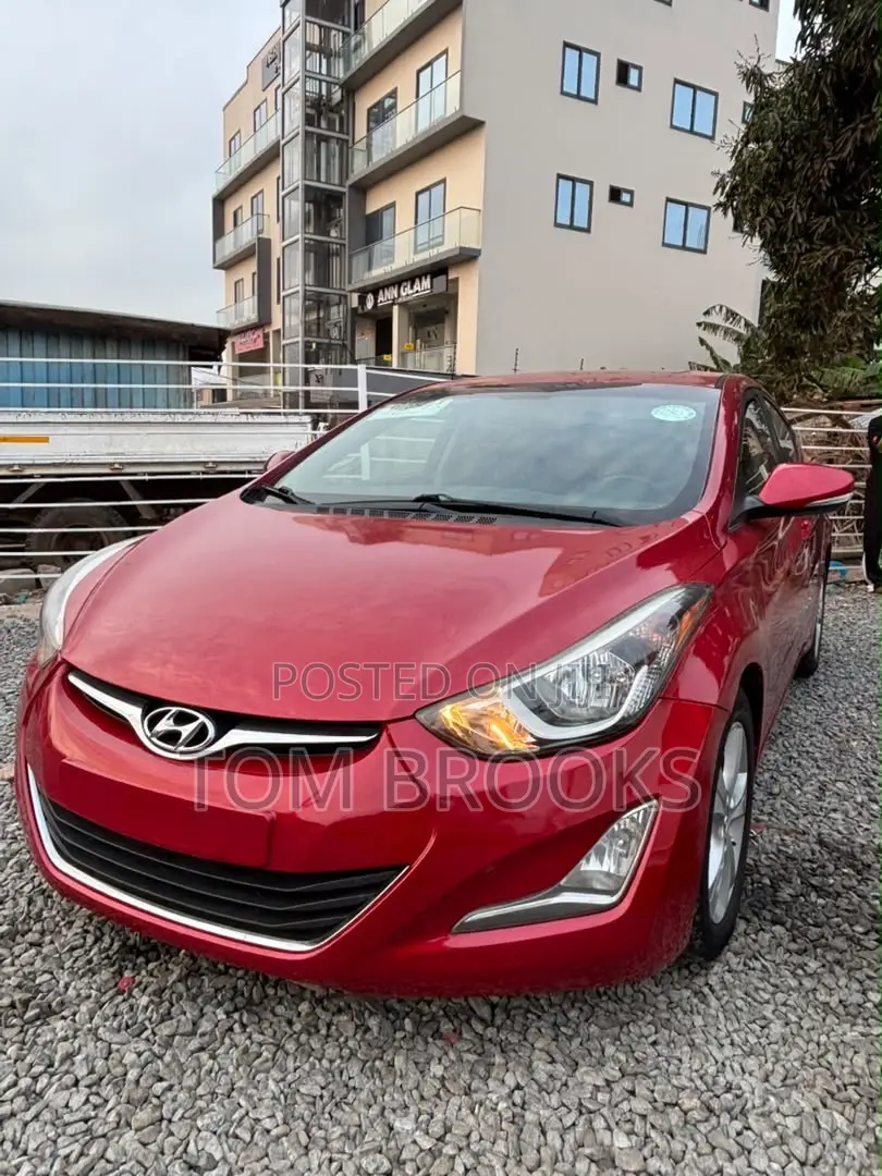 Hyundai Elantra Limited Sedan FWD (1.8L 4cyl 6A) 2016 Red