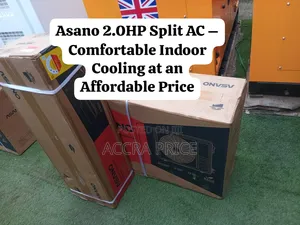 Asano 2HP Split Air Conditioner – Reliable Cooling Power for Home