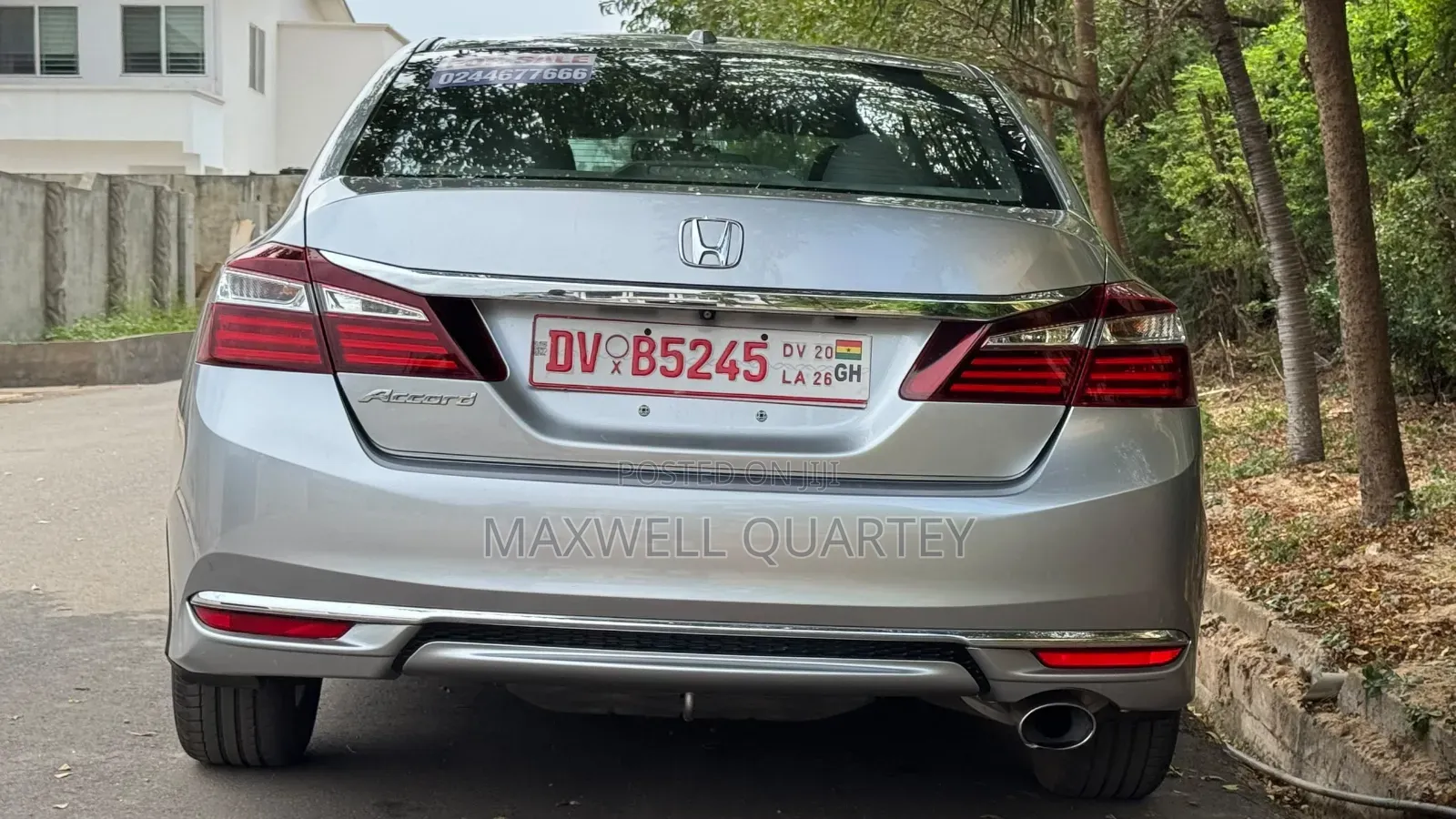 Honda Accord 2016 Silver