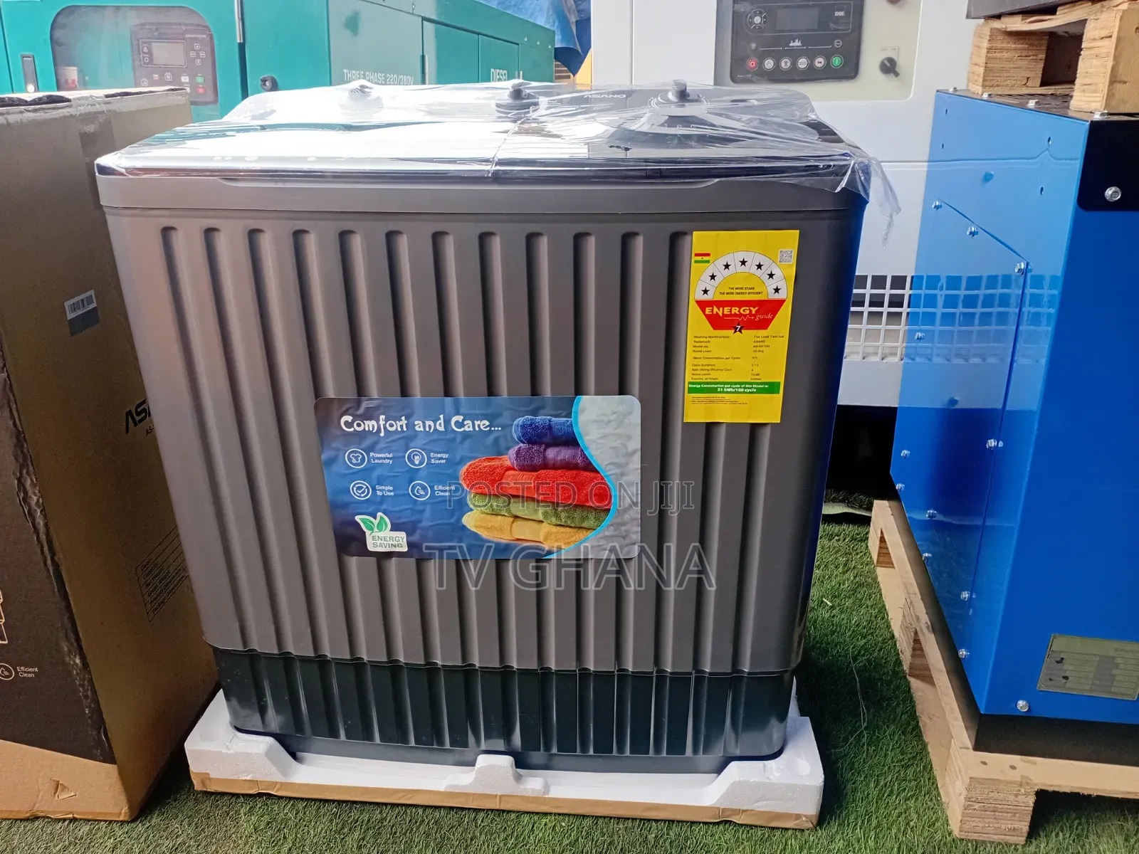 Asano 10KG Washing Machine – Affordable, Durable Powerful Washer10kg