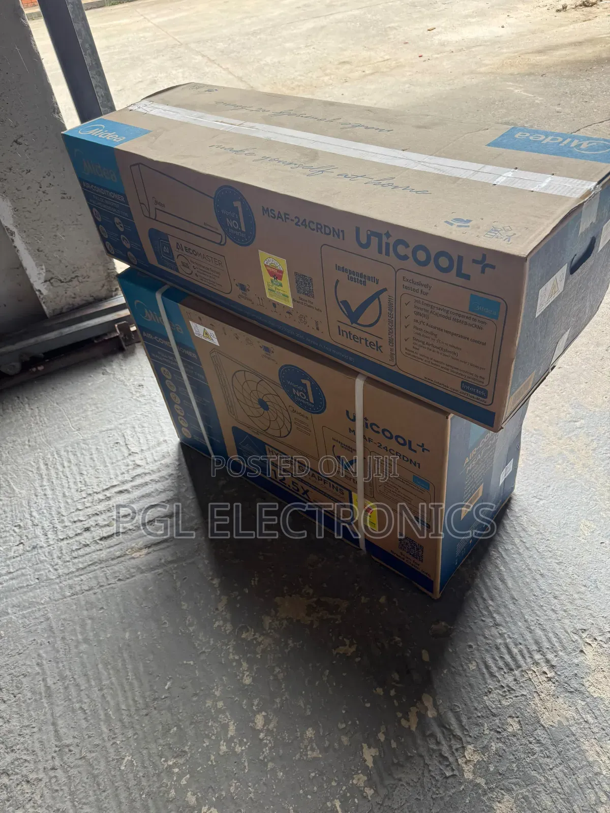 Midea 2.5hp R32 Uncool+ Inverter 70% Energy Saving Msaf-24crdn1-R32 AC