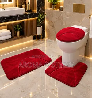 3 in 1 Bathroom Mat Set