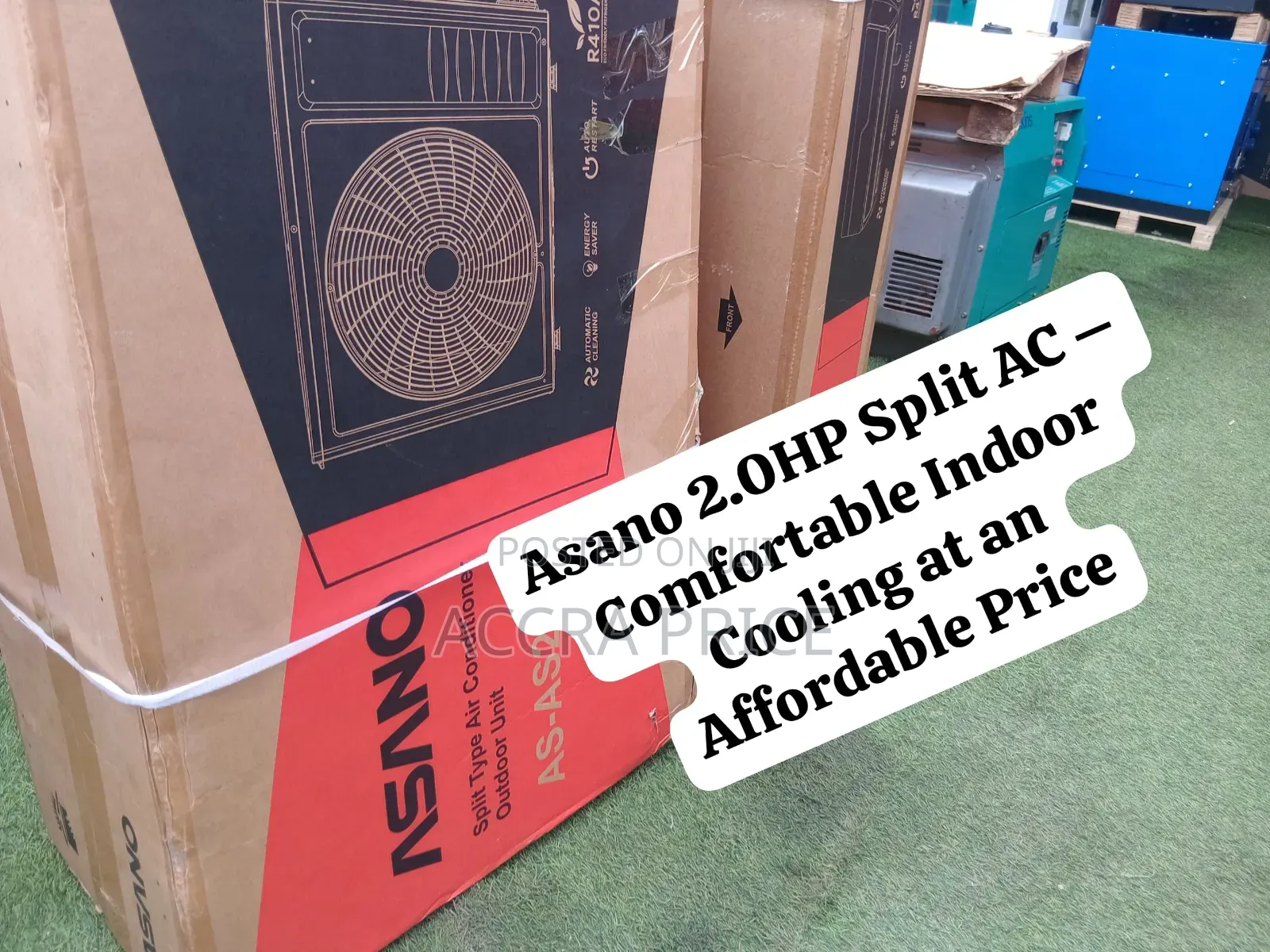 Asano 2HP Split AC – Fast Effective Cooling With Quality Performance