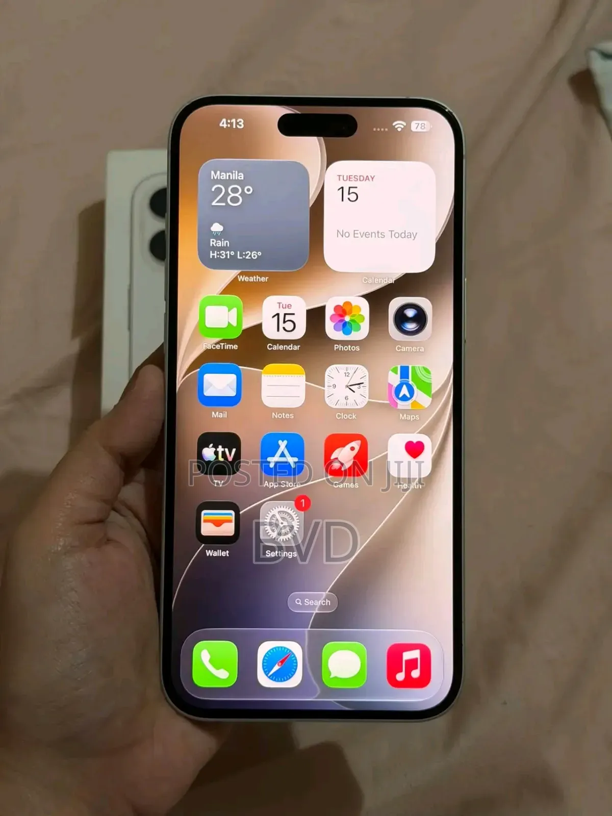 New Apple iPhone 16 Plus 128 GB Silver