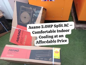 Asano 2.0HP Split System AC – Massive Cooling Power for Comfortable